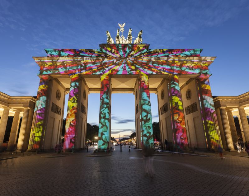 Besuchen Sie das Festival of Lights Event in Berlin