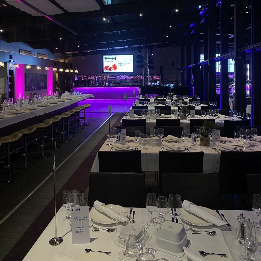 Event Location Berlin – Corporate Gala at the Spagos Restaurant, Park Inn